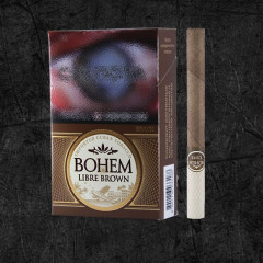 Сигариллы Бохем Либре Браун (Bohem Libre - Brown) Сигариллы со вкусом шоколада, формата Кинг Сайз